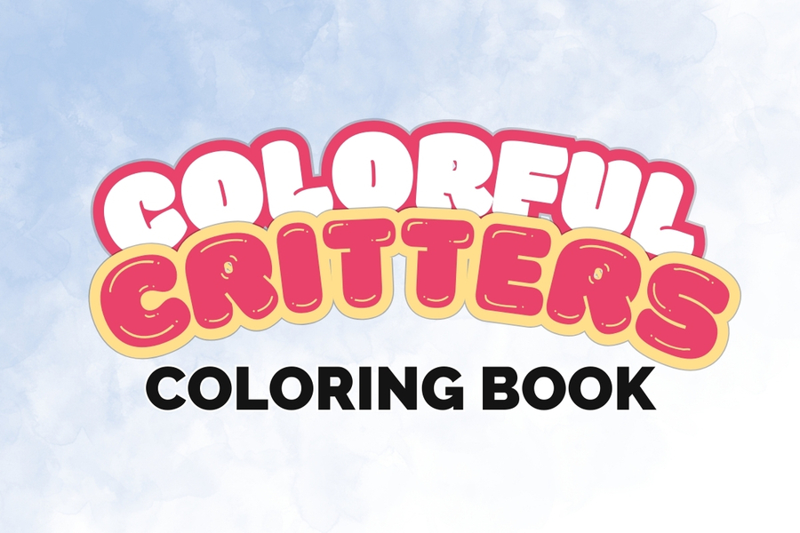 Colorful Critters: A Joyful Coloring Adventure for Kids Ages 2-10!
